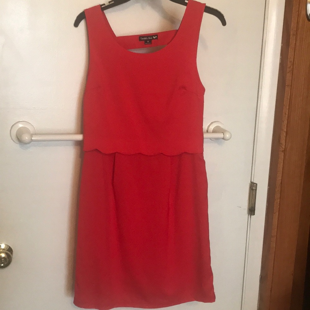 Red dress